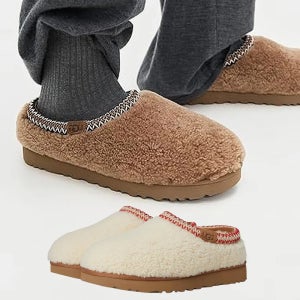 미국 어그 양털 플랫폼 슬리퍼 타스만 맥시 컬리