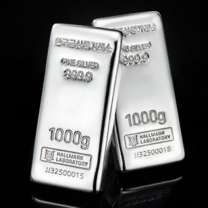 실버 999.9 은테크 투자용 진공 실버바 1000g (1kg) 한국금상품거래소