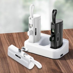 각인 보조배터리제작 GK2in1 판촉물