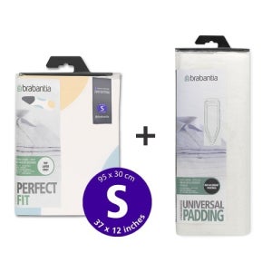 브라반티아 다리미판 커버 S형 & 패드 세트 (95x30cm) 코스트코다리미판 전용커버 & 패드 세트 - 스프링 버블 [한정수량]