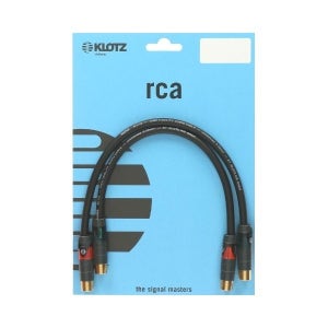 KLOTZ ALN 클로츠 High-End RCA 케이블 (2x RCA to 2x RCA)