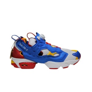 리복 x 건담 인스타펌프 퓨리 OG 화이트 블루 레드 골드