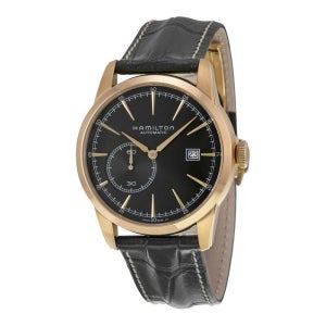 해밀턴 레일로드 스몰 세컨즈 블랙 다이얼 남성 시계 H40545731 Railroad Small Seconds Black Dial Men s Watch 149844558
