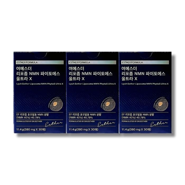 에스더포뮬러 여에스더 리포좀 NMN 울트라 X 30매 3박스