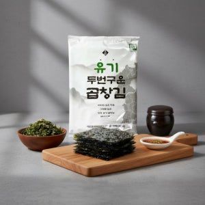 [청산에] 유기농 두번 구운 곱창김(10매×20봉)_25년제철