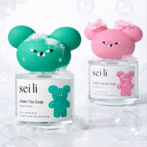 [와사비베어 콜라보] 그린티솝/코튼캔디 오드퍼퓸 택 1, 세이리 SEI LI