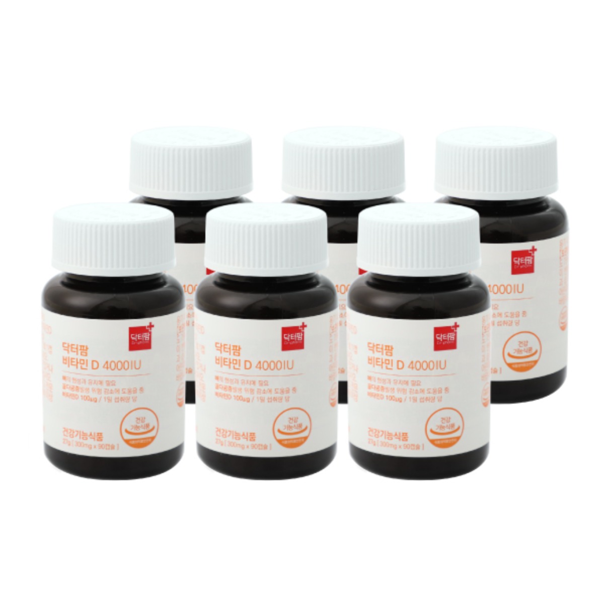 [<b>닥터팜</b>] <b>비타민D</b> 4000IU  6개  90정