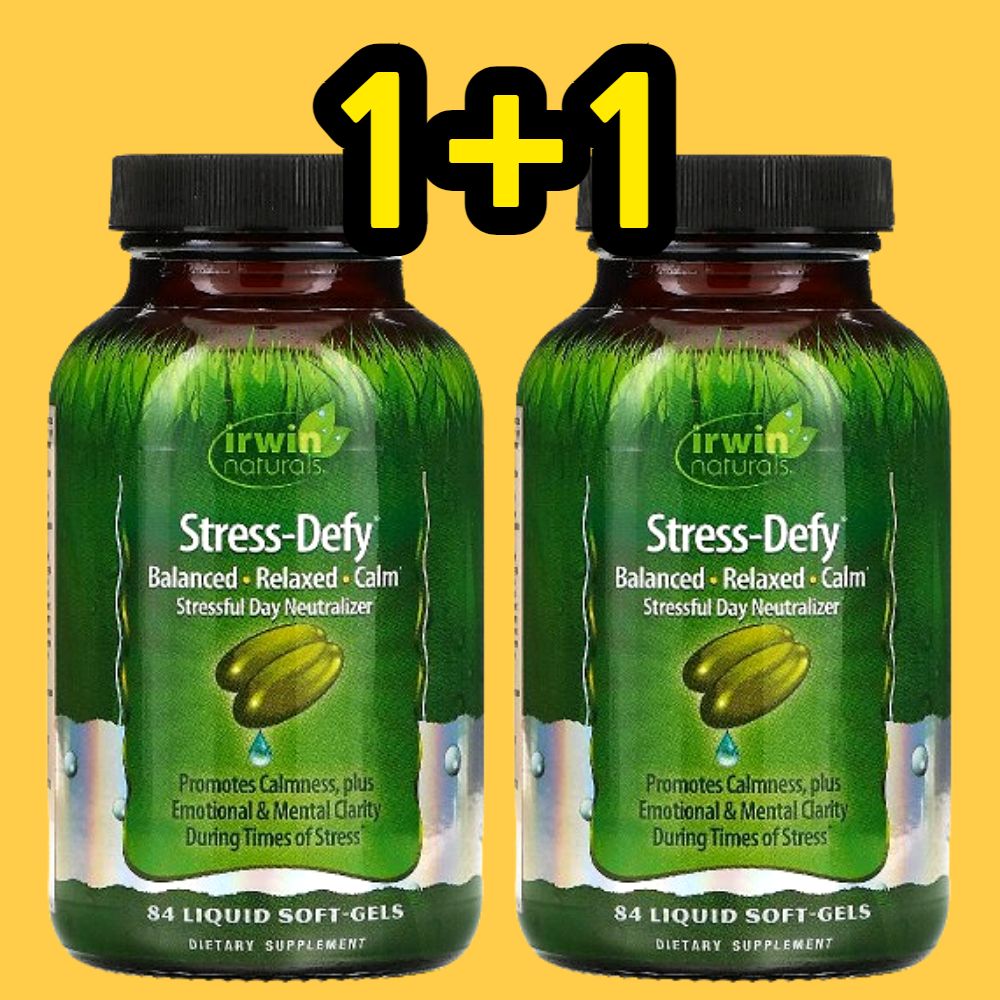 편안한 밤 스트레스 Defy <b>어윈내추럴</b> 84정 2개