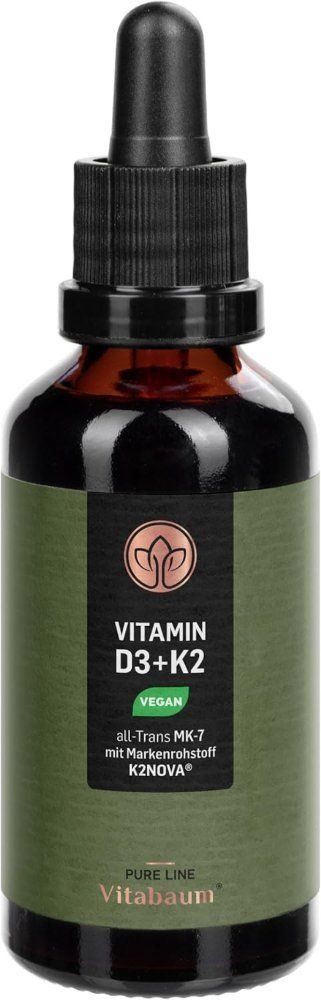 독일 Vitabaum <b>비타바움 비타민 D3</b> + K2 드롭스 50ml