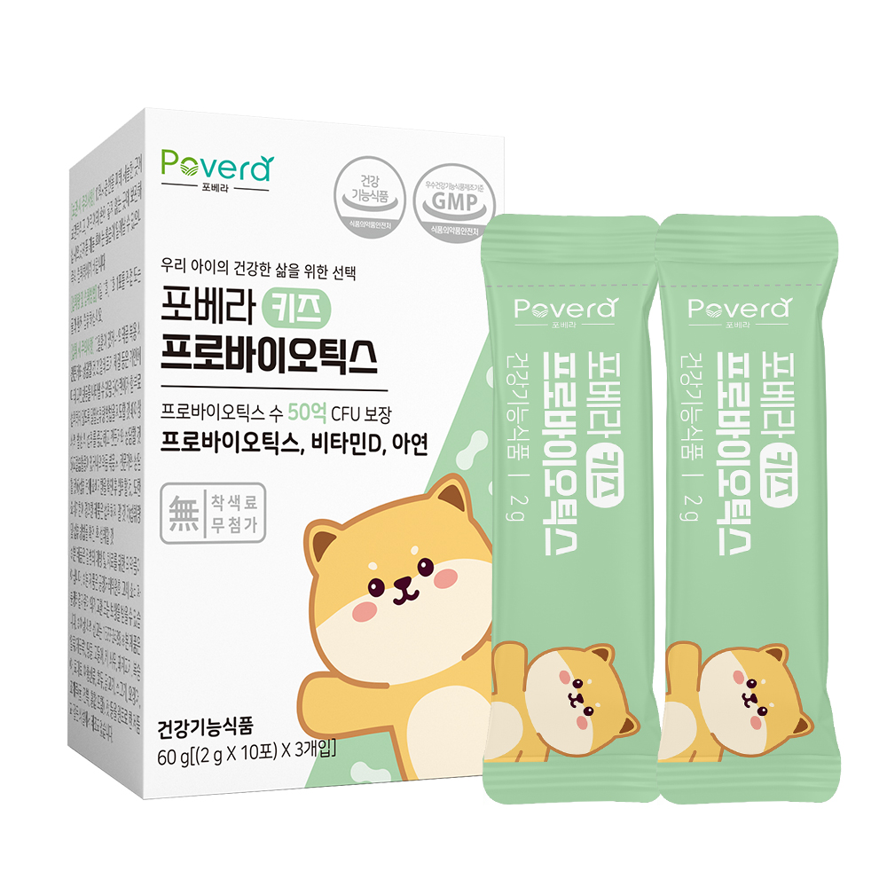 포베라 키즈 프로바이오틱스 2g x 30포, 2개