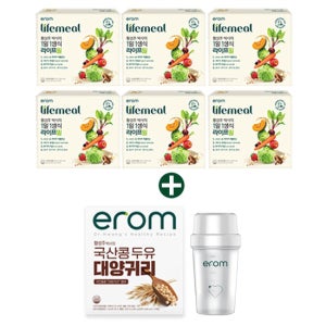 이롬 황성주 1일1생식 라이프밀 6박스(30g x 84포) + 대양귀리20입 + 흔들컵
