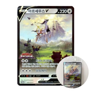 포켓몬스터 포켓몬카드 아르세우스V 특일 프로모카드 미개봉