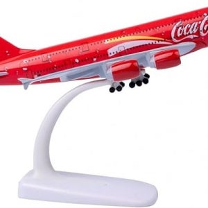 모형 비행기 A380 1:300 스케일 다이캐스트 장식용 선물용 합금 모델 완구