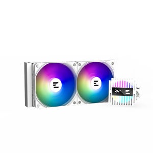 잘만 Alpha II A24 CPU수랭쿨러 화이트