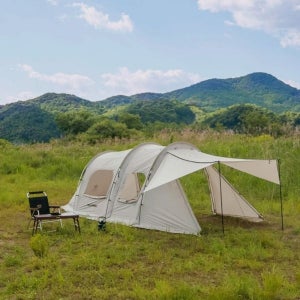 브루클린웍스 캠핑 터널형 로버 텐트 투룸 전실 리빙쉘