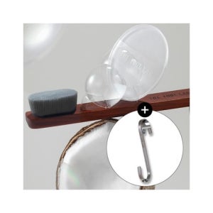 [더툴랩] 더툴랩 30초 속살 홈케어 듀오 (세안 브러쉬+퍼프1개입+전용후크증정)