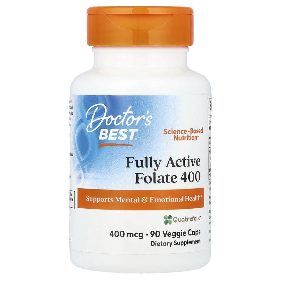 닥터스베스트 <b>엽산</b> 400 폴레이트 Folate 400mcg 캡슐 90정