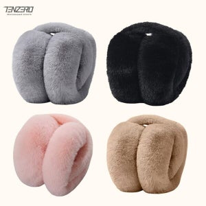 텐제로 텐제로 겨울 추위제로 접이식 방한 털귀마개 귀보호 외출 등산 야외활동