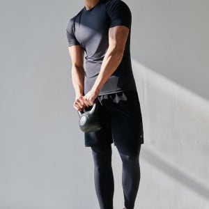 올데이 맨즈 투인원 추리닝 레깅스 블랙 러닝복 런닝복