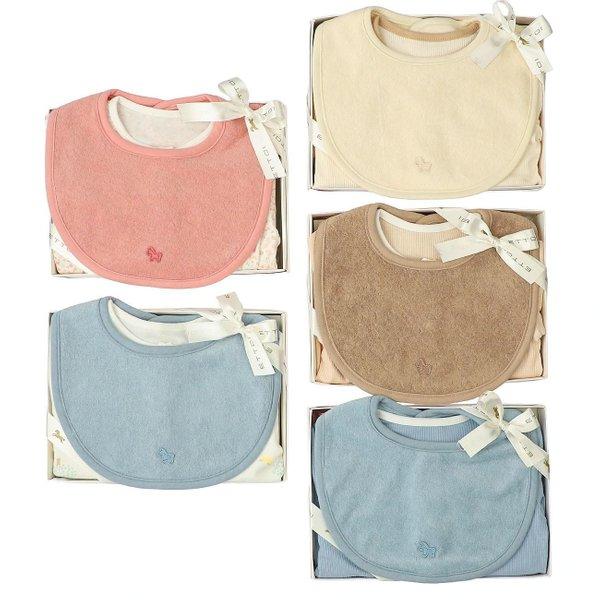 에뜨와 턱받이 세트