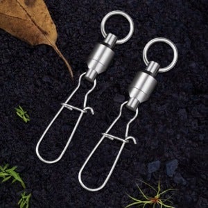 듀라맥스 낚시 스냅 볼베어링 회전도래 고강도 줄꼬임 방지