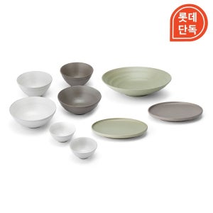 [롯데백화점] 광주요 [롯데 단독] 담시리즈 믹스 2인 세트 9P LE1219171104