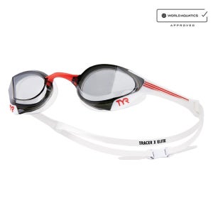 티어 트레이서-X 엘리트 수경 스모크 레드 [LGTRXEL 055 FINA인증]