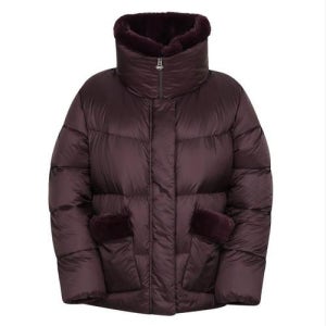 [웨스트우드]여성 퍼트리밍 구스 헤디바운 자켓 WN4WCDH102-GZ