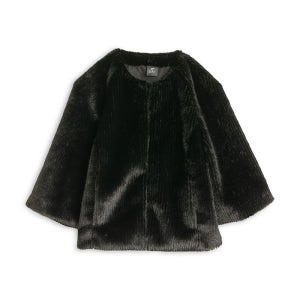 Echo 카라리스 퍼 재킷 포우 자켓 Collarless Faux Fur Jacket 5943625 149923096