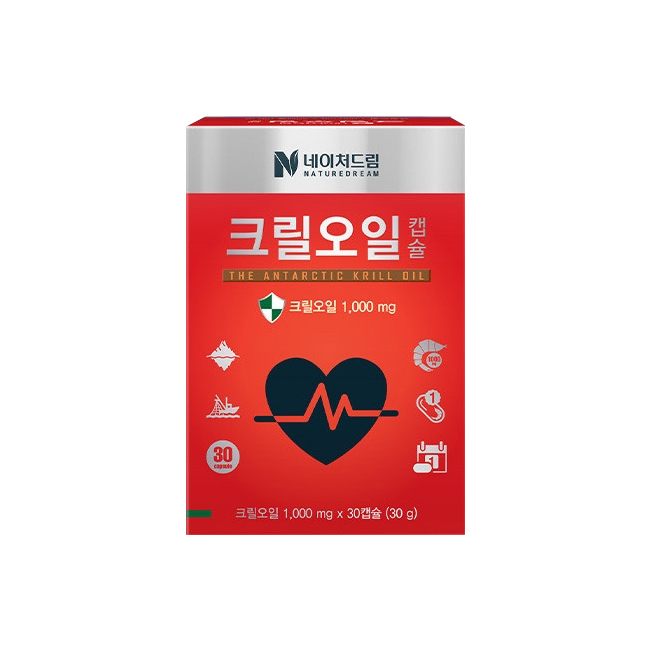 네이처드림 크릴오일캡슐 30캡슐 1박스 30정
