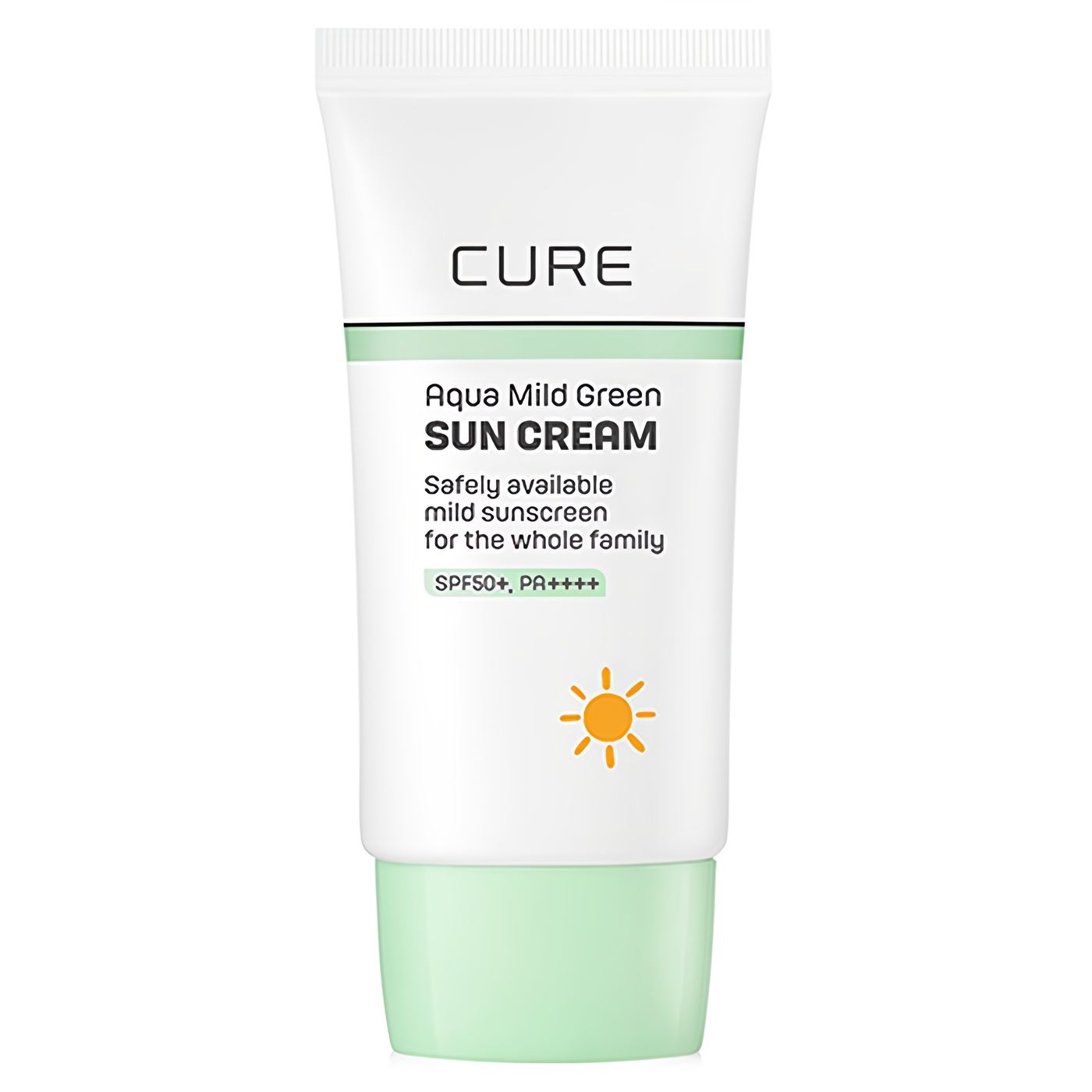 큐어 아쿠아 마일드 그린 선크림 SPF50+ PA++++ 40ml