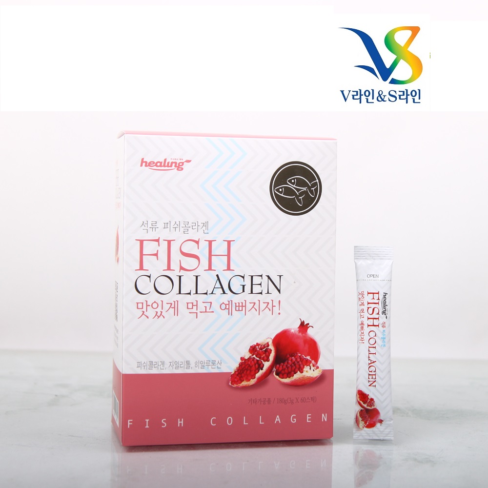 <b>V라인</b>S라인 <b>석류콜라겐</b> 60스틱  180g  2개
