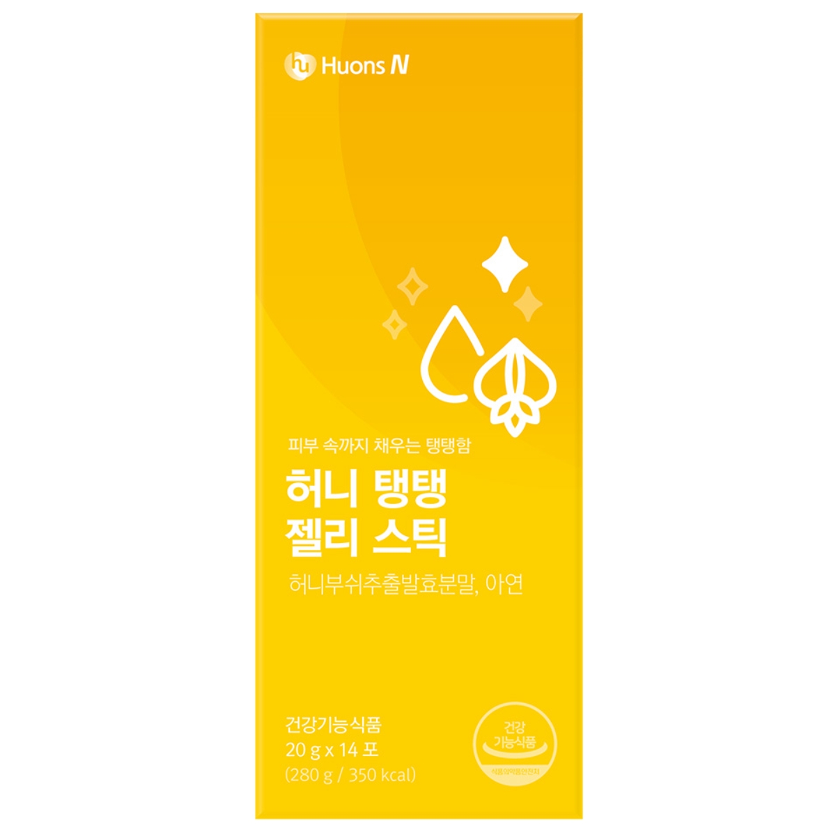 휴온스N 허니 탱탱 젤리 스틱 20g x 14포, 2개