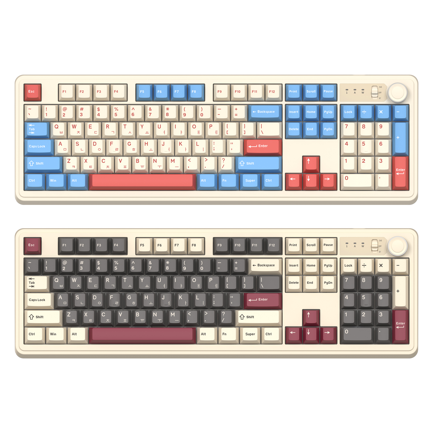 앱코 AF108PRO ABKO x SOAI 콜라보 3모드 기계식 키보드