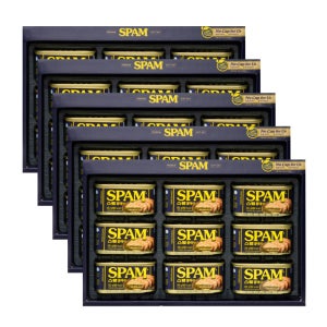 CJ 선물세트 스팸8호 5세트+쇼핑백