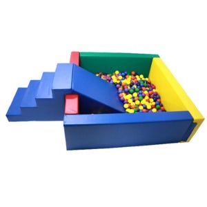 식당 어린이휴게실 사각볼풀놀이매트 (볼불포함) 어린이집놀이