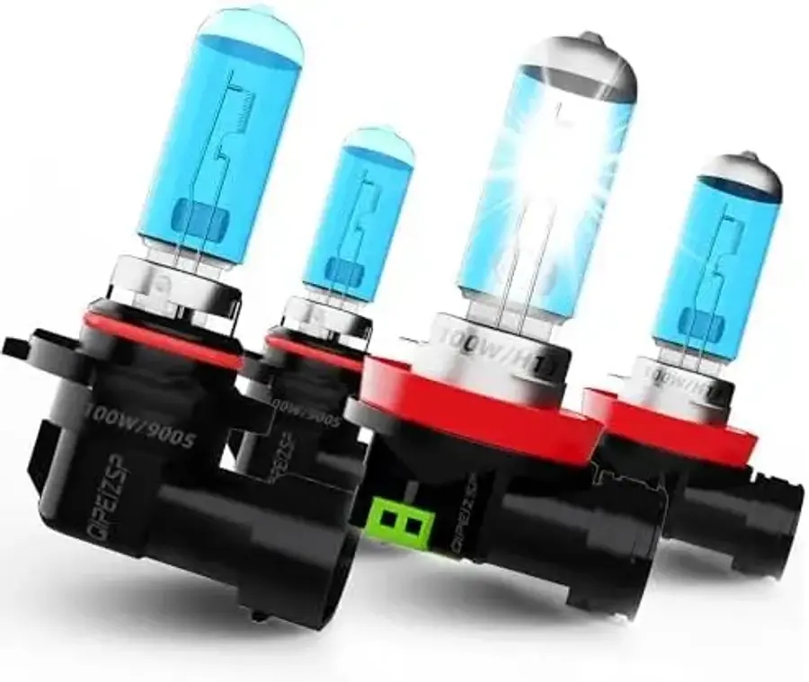 QIPEIZSP 할로겐 헤드라이트 전구 2010년식 2011년식 2012년식 2013년식 2014 혼다 <b>인사이트</b> <b>브라이트</b>