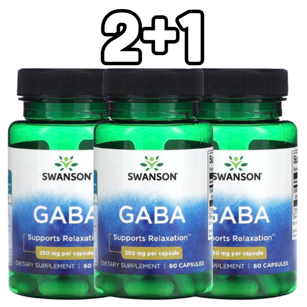 스완슨 <b>가바 500mg</b> 60정, 1개
