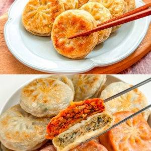 웨이팅 1순위 만두장인 생야채 우리밀 왕 고기호떡만두 420g(7개)_2팩