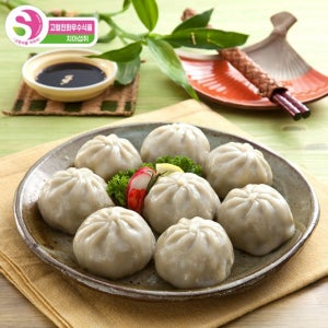 [푸드폴리스마켓]우리밀과 칼슘이 들어간 감자고기찐만두 1kg