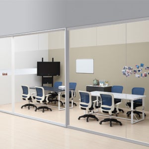 DS 디셀 다인용 회의용테이블 화이트다리 회의탁자 사무용