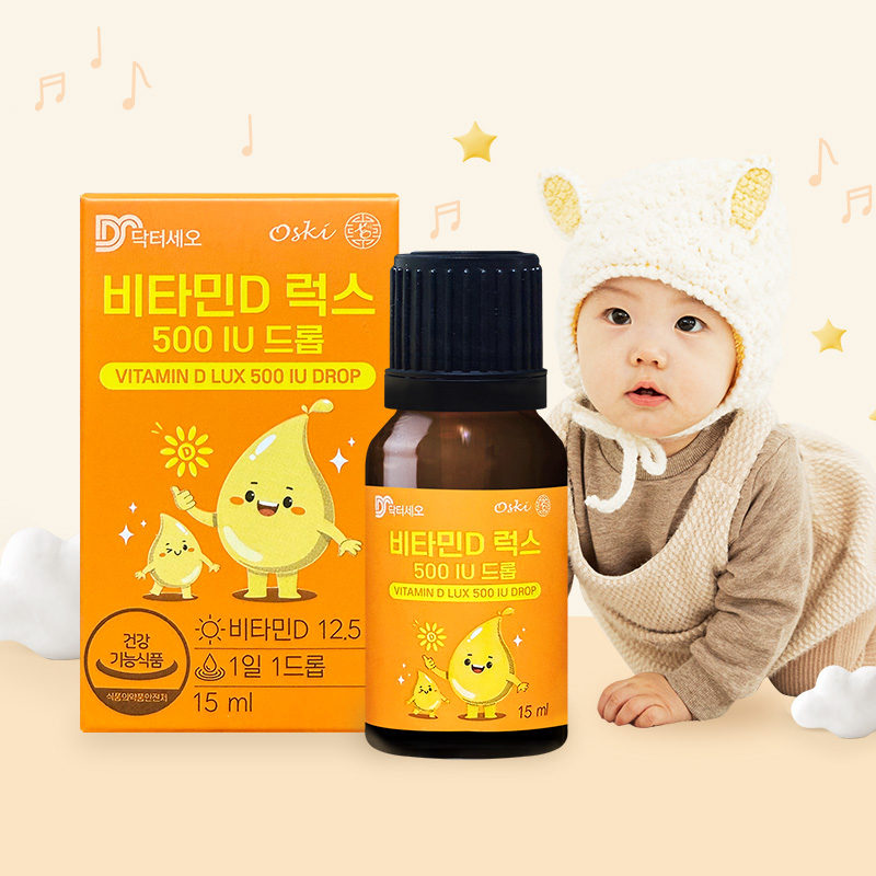 닥터세오 비타민D 500IU 드롭 15ml, 1개