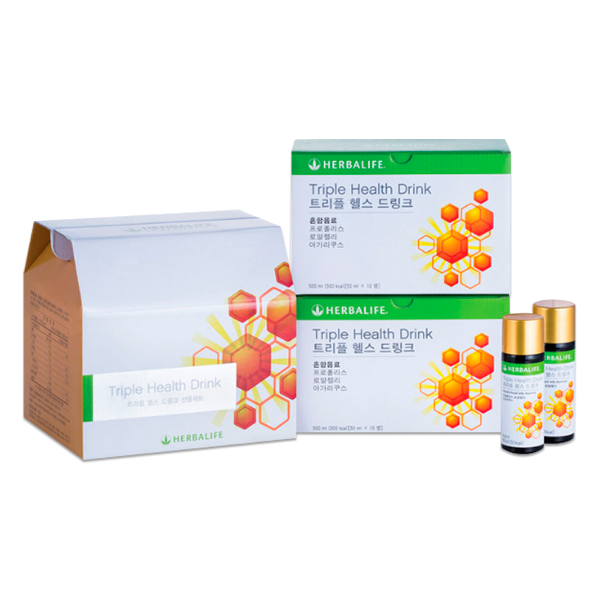 <b>허벌라이프</b> 트리플 헬스 드링크 프로폴리스 50ml, 10개