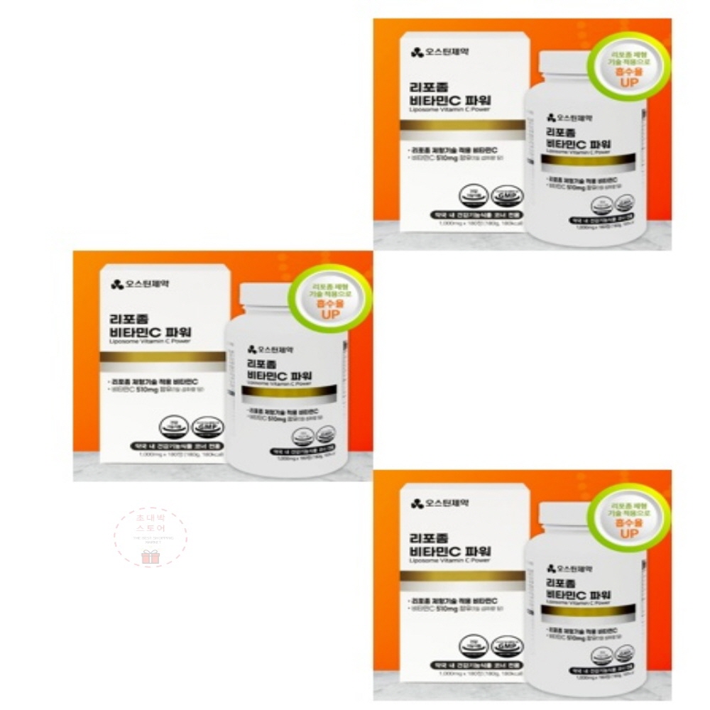 OS 비타민C 17종혼합유산균 180정