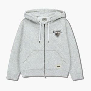 마리떼프랑소와저버 마리떼 그래픽 후드집업 B1 MFG45FHD203 LHG NVY