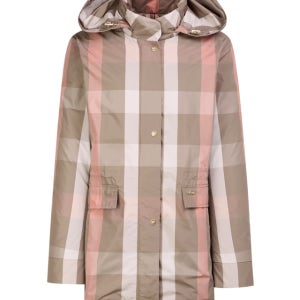 [닥스 골프 여성] 닥스 코랄 체크 점퍼 WNJU5A002C1