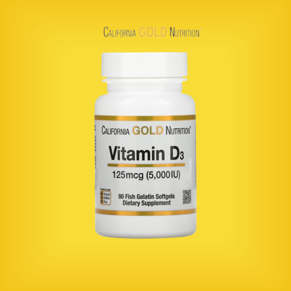 캘리포니아골드 CGN <b>비타민 D3</b> <b>K2</b> MK7 90캡슐, 2개