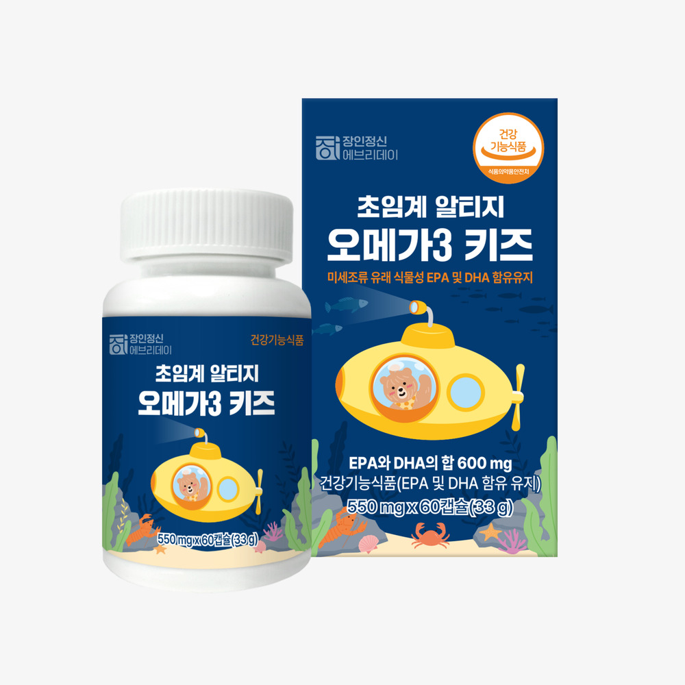 초임계 알티지 오메가3 연질캡슐 60캡슐, 1개