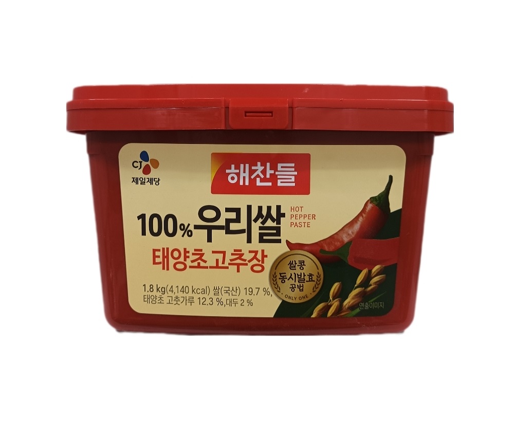 CJ CheilJedang Haechandle Taeyangcho Gold Gochujang 1.8kg, 1 pc