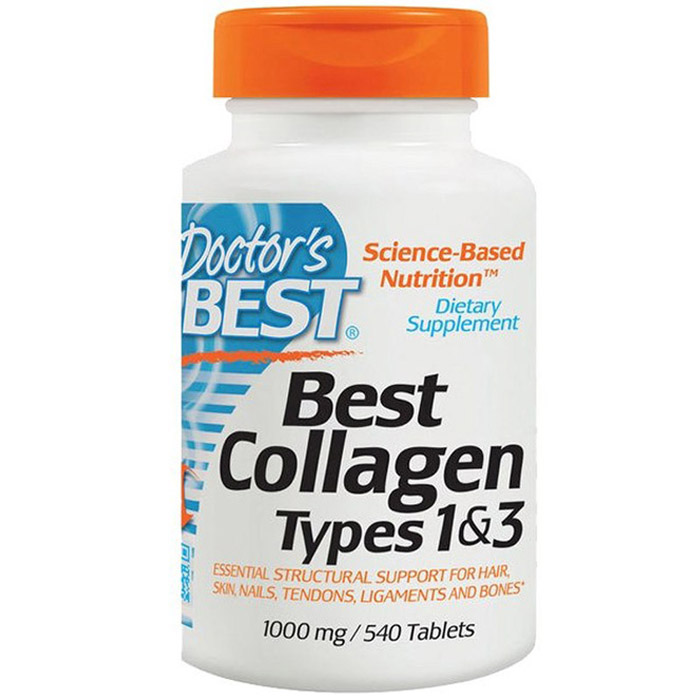 닥터스베스트 콜라겐 타입 1&amp;3 1000mg 타블렛 540정, 1개